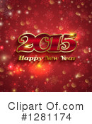 New Year Clipart #1281174 by KJ Pargeter