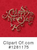 New Year Clipart #1281175 by KJ Pargeter