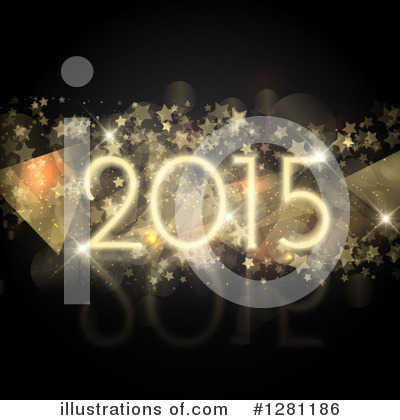 Royalty-Free (RF) New Year Clipart Illustration by KJ Pargeter - Stock Sample #1281186