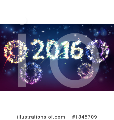 Royalty-Free (RF) New Year Clipart Illustration by AtStockIllustration - Stock Sample #1345709