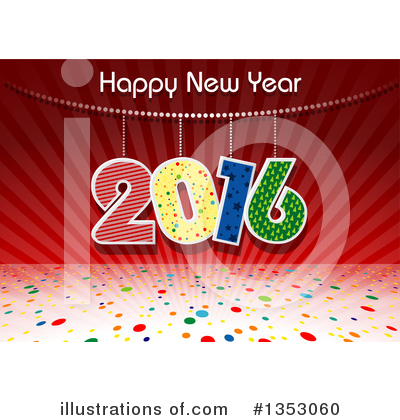 Royalty-Free (RF) New Year Clipart Illustration by dero - Stock Sample #1353060