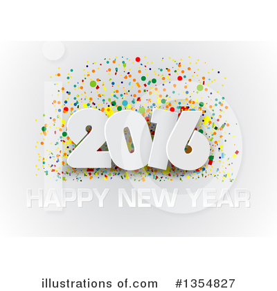 Royalty-Free (RF) New Year Clipart Illustration by dero - Stock Sample #1354827