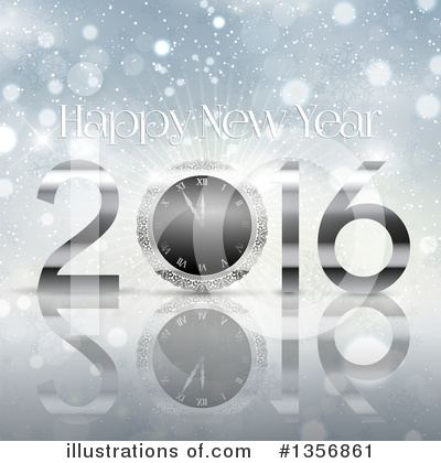 Royalty-Free (RF) New Year Clipart Illustration by KJ Pargeter - Stock Sample #1356861