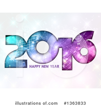 Royalty-Free (RF) New Year Clipart Illustration by KJ Pargeter - Stock Sample #1363833