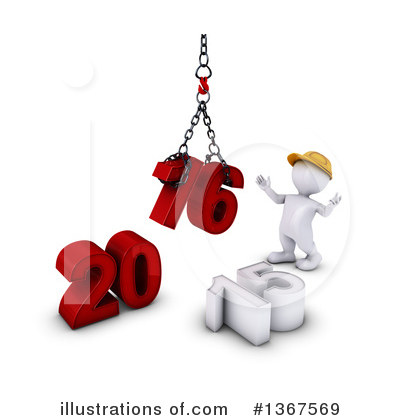 Royalty-Free (RF) New Year Clipart Illustration by KJ Pargeter - Stock Sample #1367569