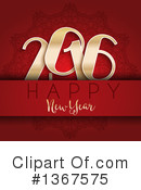 New Year Clipart #1367575 by KJ Pargeter