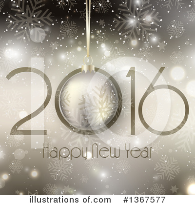 Royalty-Free (RF) New Year Clipart Illustration by KJ Pargeter - Stock Sample #1367577