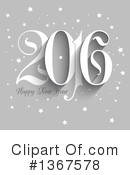New Year Clipart #1367578 by KJ Pargeter