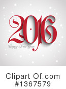 New Year Clipart #1367579 by KJ Pargeter