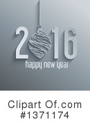 New Year Clipart #1371174 by KJ Pargeter