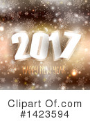New Year Clipart #1423594 by KJ Pargeter