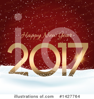 Royalty-Free (RF) New Year Clipart Illustration by KJ Pargeter - Stock Sample #1427764