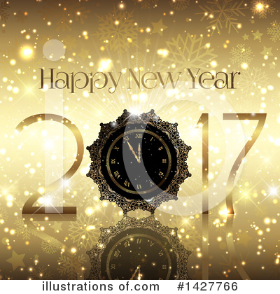 Royalty-Free (RF) New Year Clipart Illustration by KJ Pargeter - Stock Sample #1427766