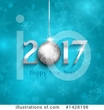 Royalty-Free (RF) New Year Clipart Illustration by KJ Pargeter - Stock Sample #1428196