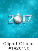 New Year Clipart #1428196 by KJ Pargeter