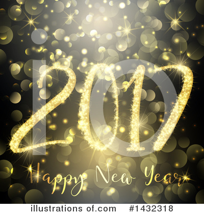Royalty-Free (RF) New Year Clipart Illustration by KJ Pargeter - Stock Sample #1432318