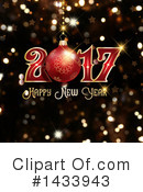 New Year Clipart #1433943 by KJ Pargeter