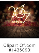New Year Clipart #1436093 by KJ Pargeter