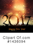New Year Clipart #1436094 by KJ Pargeter