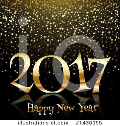 Royalty-Free (RF) New Year Clipart Illustration by KJ Pargeter - Stock Sample #1436095