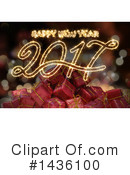 New Year Clipart #1436100 by KJ Pargeter