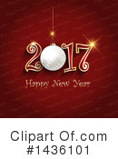 New Year Clipart #1436101 by KJ Pargeter