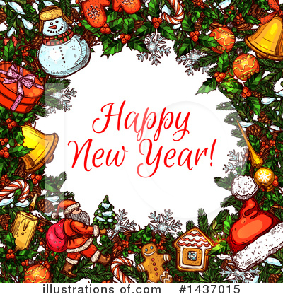 Royalty-Free (RF) New Year Clipart Illustration by Vector Tradition SM - Stock Sample #1437015