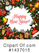 New Year Clipart #1437015 by Vector Tradition SM