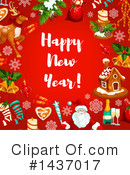 New Year Clipart #1437017 by Vector Tradition SM