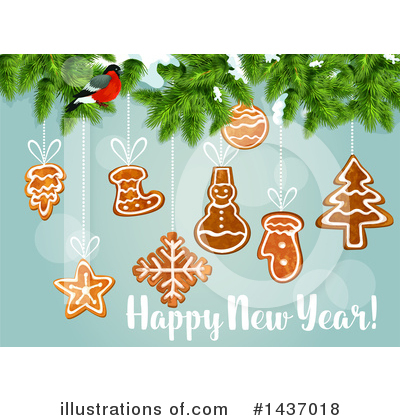 Royalty-Free (RF) New Year Clipart Illustration by Vector Tradition SM - Stock Sample #1437018