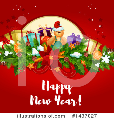 Royalty-Free (RF) New Year Clipart Illustration by Vector Tradition SM - Stock Sample #1437027