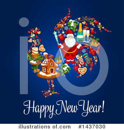 Royalty-Free (RF) New Year Clipart Illustration by Vector Tradition SM - Stock Sample #1437030