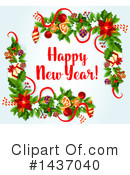 New Year Clipart #1437040 by Vector Tradition SM