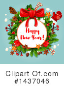 New Year Clipart #1437046 by Vector Tradition SM