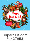 New Year Clipart #1437053 by Vector Tradition SM