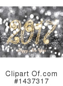 New Year Clipart #1437317 by KJ Pargeter