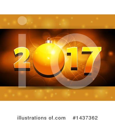 Royalty-Free (RF) New Year Clipart Illustration by elaineitalia - Stock Sample #1437362