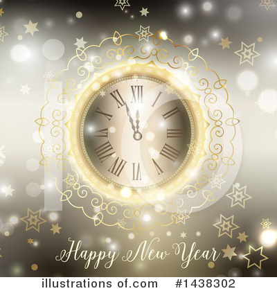 Royalty-Free (RF) New Year Clipart Illustration by KJ Pargeter - Stock Sample #1438302
