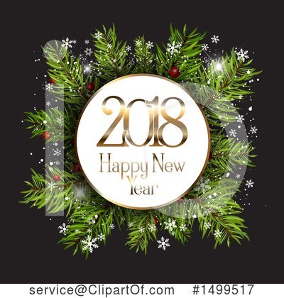 Royalty-Free (RF) New Year Clipart Illustration by KJ Pargeter - Stock Sample #1499517