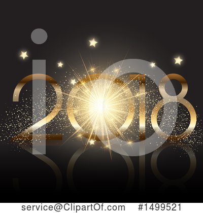 Royalty-Free (RF) New Year Clipart Illustration by KJ Pargeter - Stock Sample #1499521