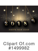 New Year Clipart #1499982 by KJ Pargeter