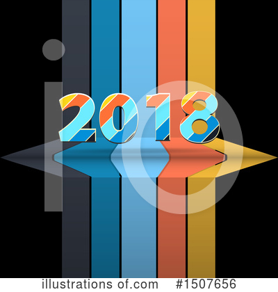 Royalty-Free (RF) New Year Clipart Illustration by elaineitalia - Stock Sample #1507656