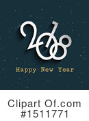 New Year Clipart #1511771 by KJ Pargeter
