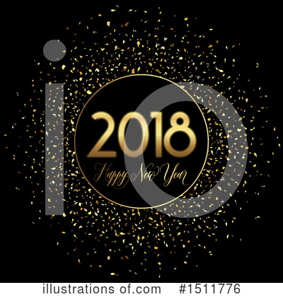 Royalty-Free (RF) New Year Clipart Illustration by KJ Pargeter - Stock Sample #1511776