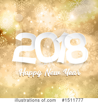 Royalty-Free (RF) New Year Clipart Illustration by KJ Pargeter - Stock Sample #1511777