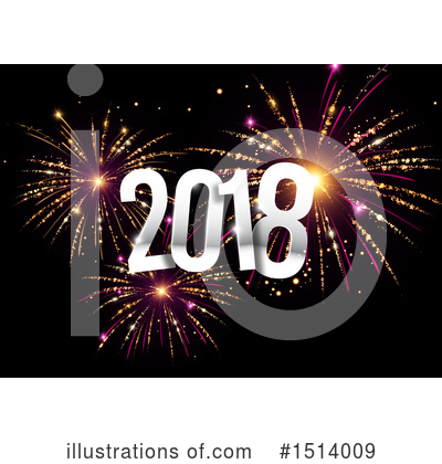 Royalty-Free (RF) New Year Clipart Illustration by beboy - Stock Sample #1514009
