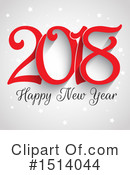 New Year Clipart #1514044 by KJ Pargeter