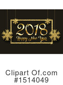 New Year Clipart #1514049 by KJ Pargeter