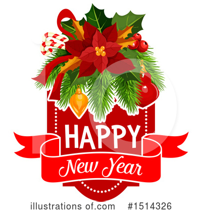 Royalty-Free (RF) New Year Clipart Illustration by Vector Tradition SM - Stock Sample #1514326
