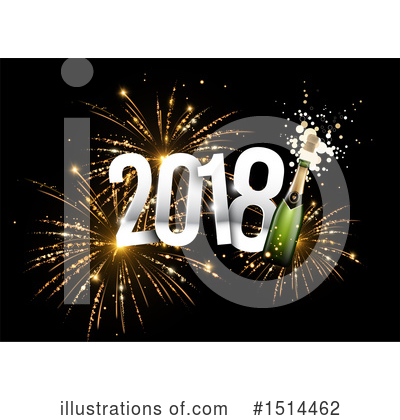 Royalty-Free (RF) New Year Clipart Illustration by beboy - Stock Sample #1514462